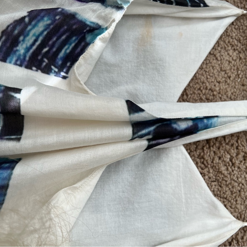 Tibi Cross Back Patterned Tank With Optional Matc… - image 7